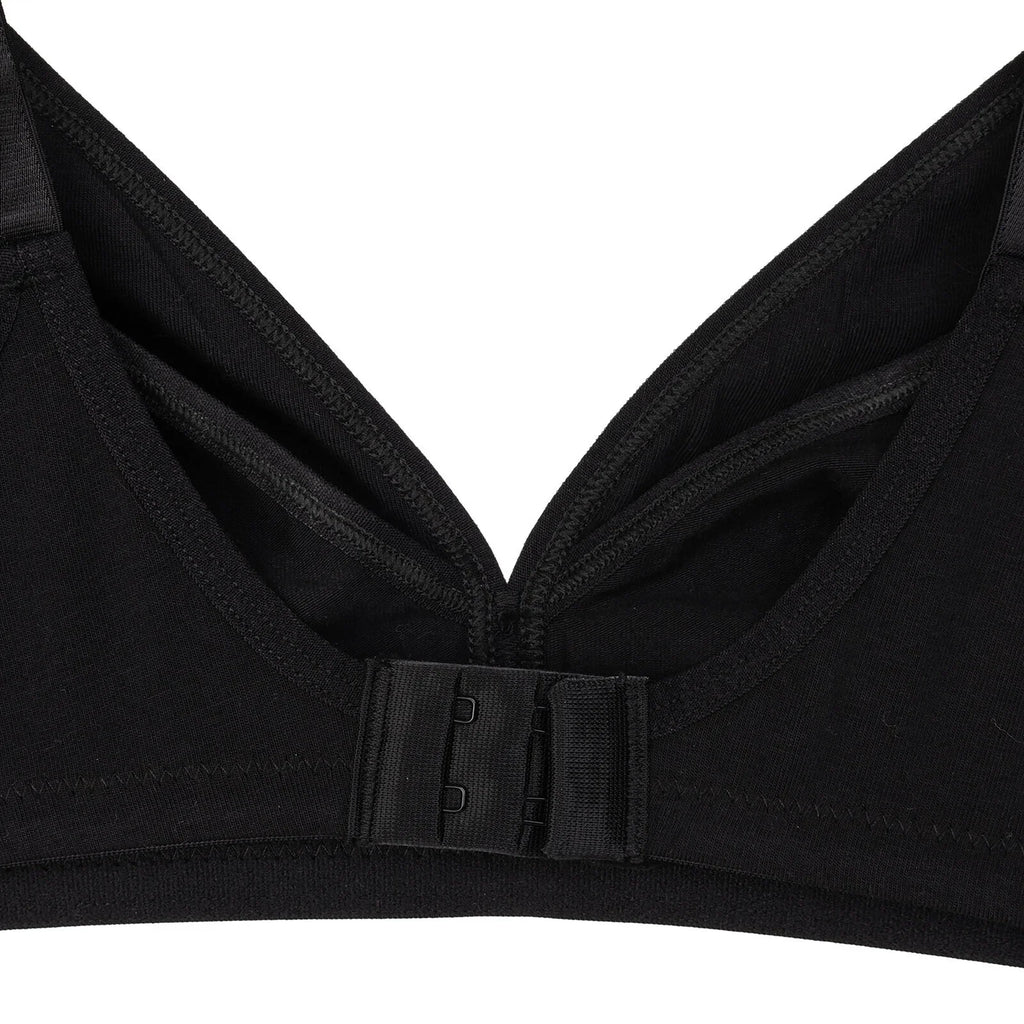 Baby Mom Bow Detail Women's Jersey Non-Padded Nursing Bra