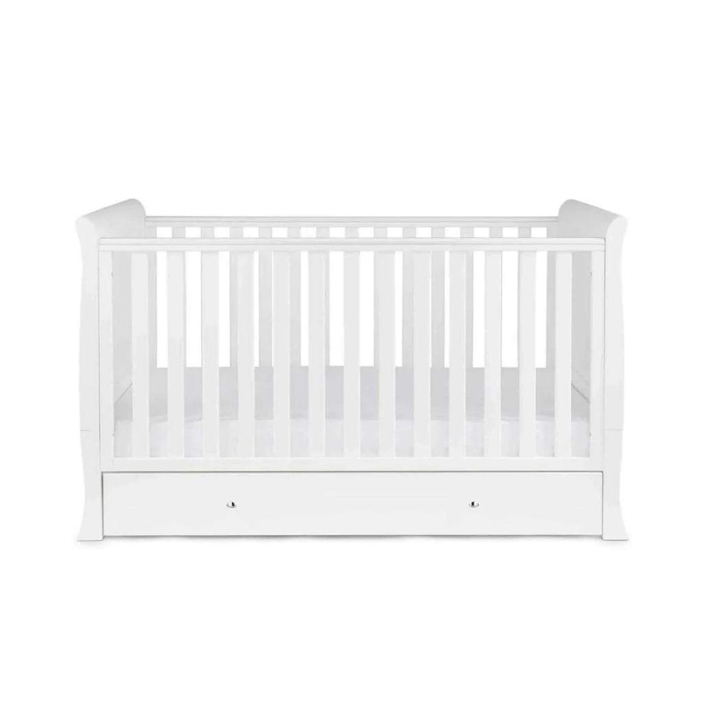 Ickle Bubba Snowdon Classic 2 Piece Furniture Set White - Premium Pocket Sprung Mattress