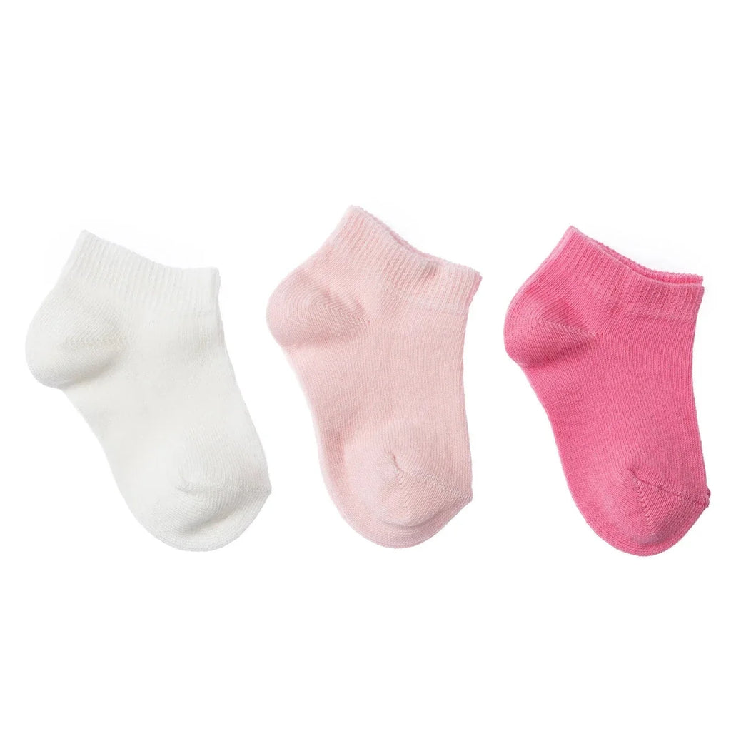 HelloBaby 3 Pack Ankle Baby Socks (Newborn to 4-5 Years)