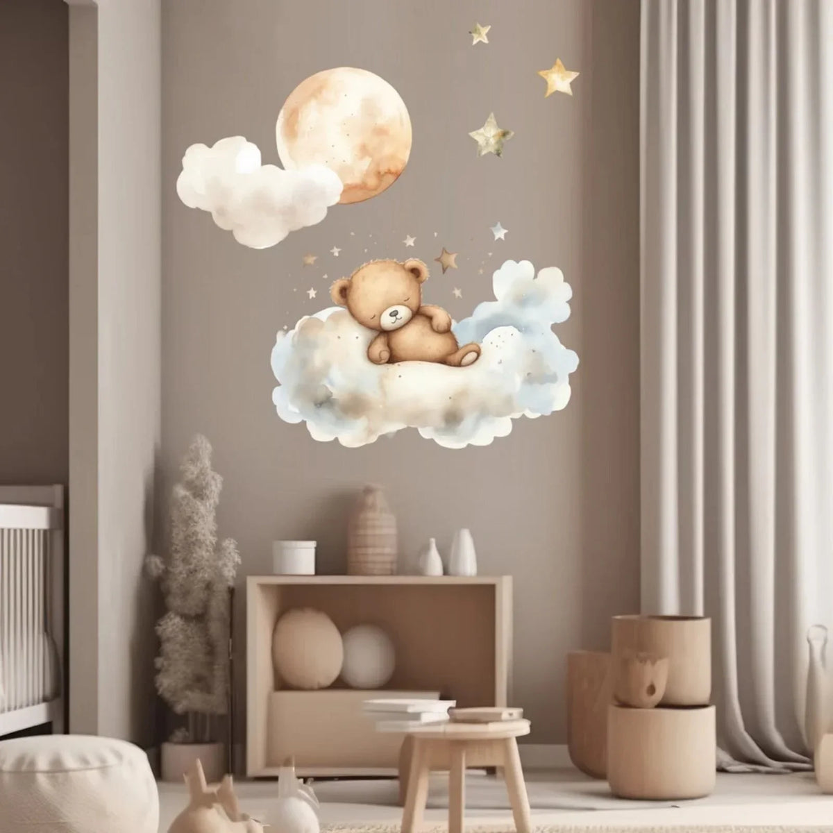 Live Vida Sleeping Bear Wall Sticker