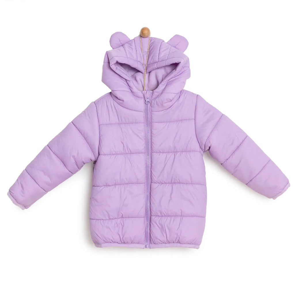 HelloBaby Hooded Microfibre Baby Jacket with Ears (12 Months to 5 Years)
