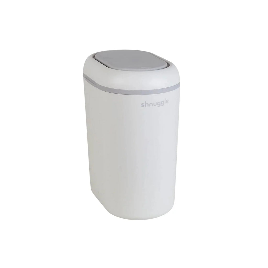 Shnuggle Eco-Touch Nappy Bin - White