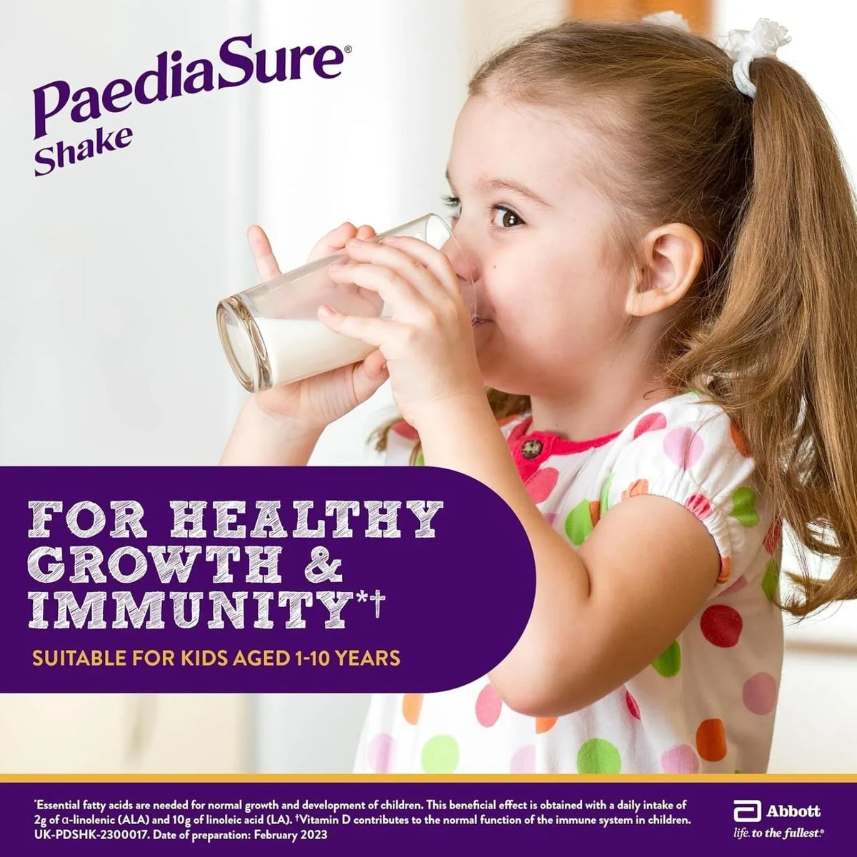 PaediaSure Shake Chocolate Flavoured Nutritional Supplement Powder for Kids 850g