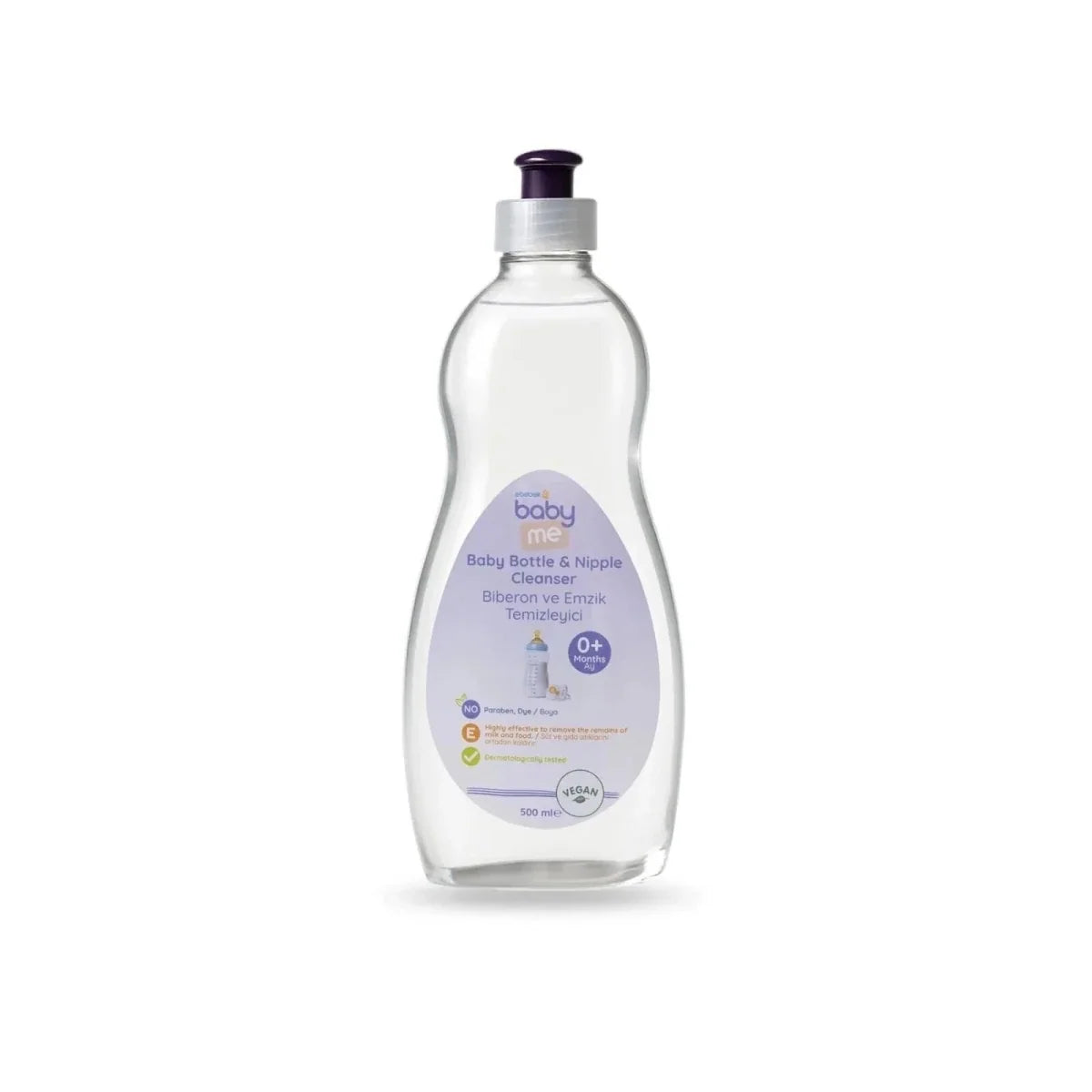 baby me Liquid Bottle & Teat Cleaner 500ml