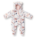 Midimod Crew Neck Soft Fleece Baby Pramsuit with Feet (3 Months to 12 Months)