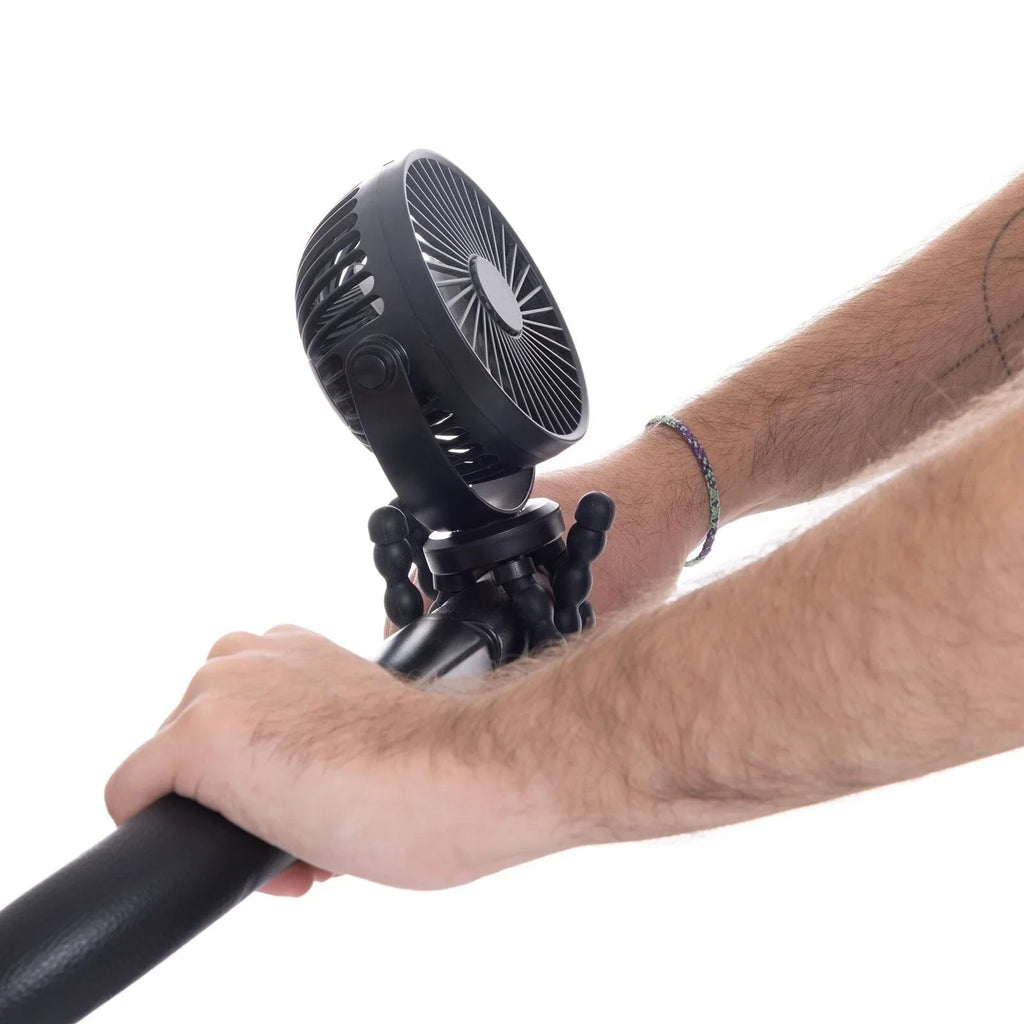 ebaby Rechargeable Stroller Fan - Black