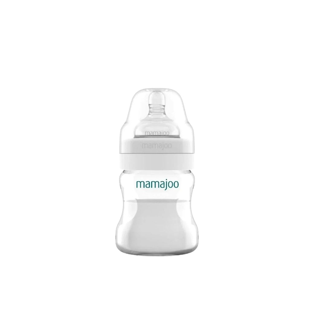 Mamajoo Anti-Colic PP Baby Bottle Slow Flow 0+ months 150ml - Silver