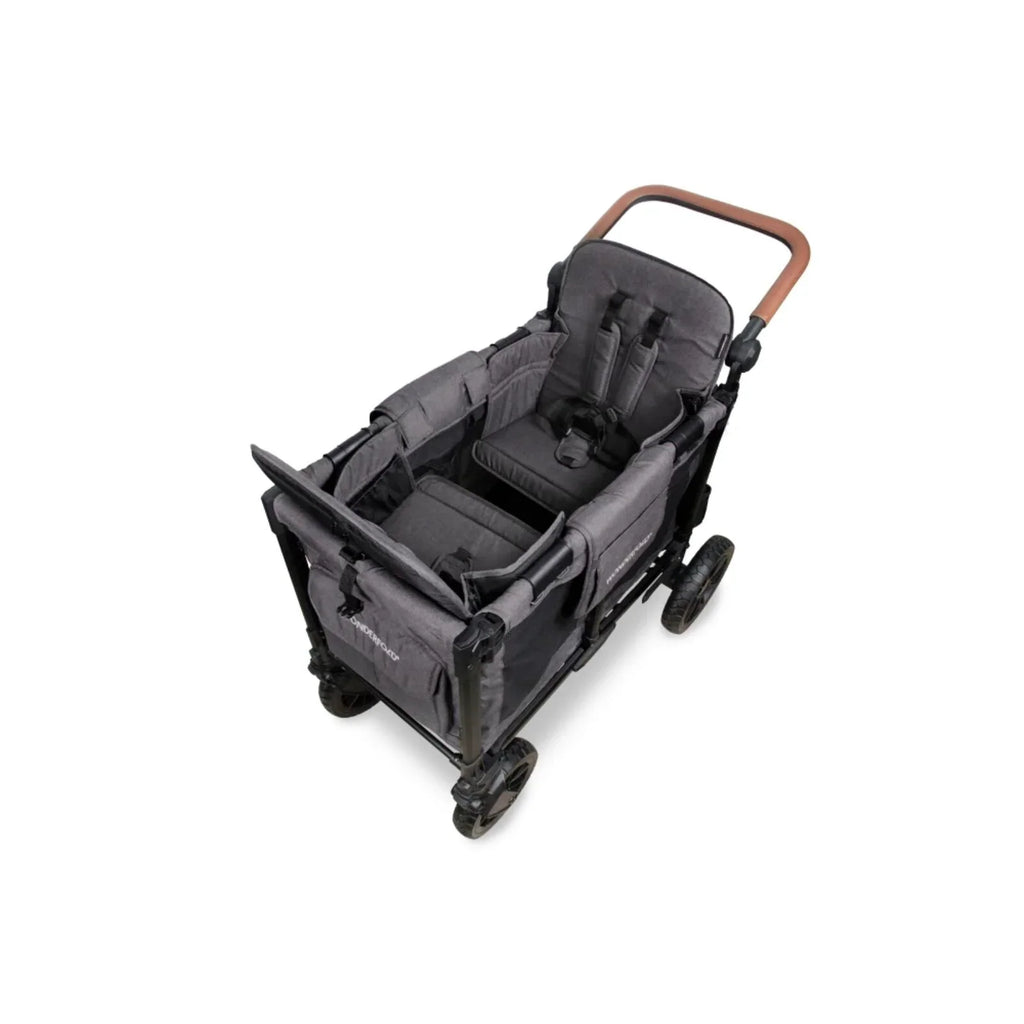 Wonderfold W2 Luxe Pro Stroller Wagon - Charcoal Grey