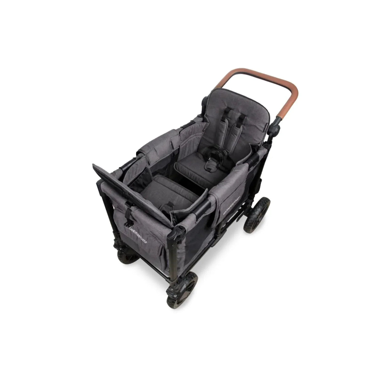 Wonderfold W2 Luxe Pro Stroller Wagon - Charcoal Grey