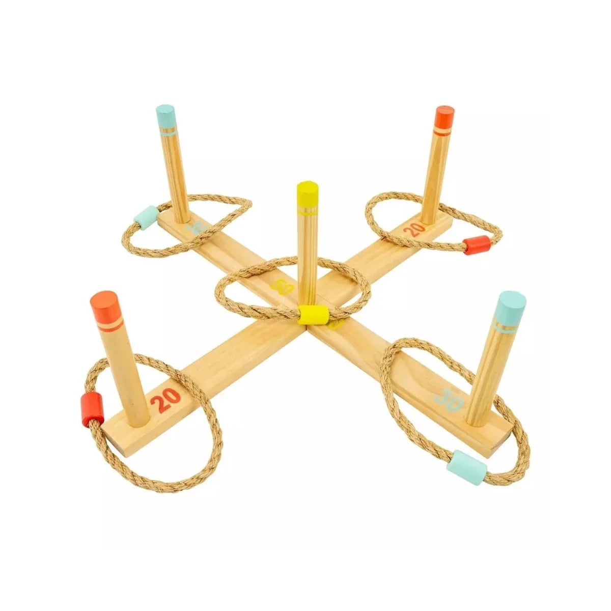 TP Wooden Ring Toss Game