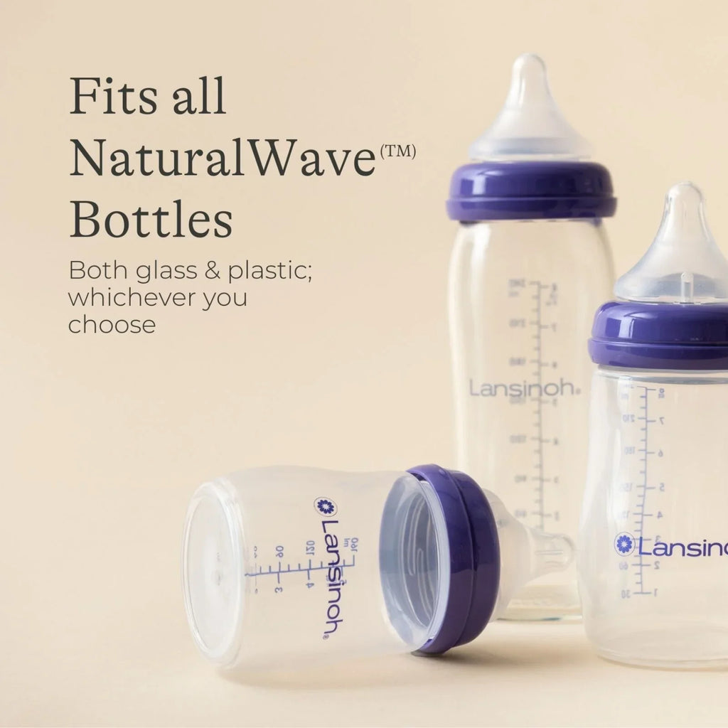 Lansinoh NaturalWave Fast Flow Teats 6+ months Pack of 2
