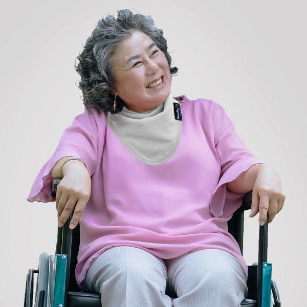 Mum 2 Mum PLUS Adult Disability Bib - Rust