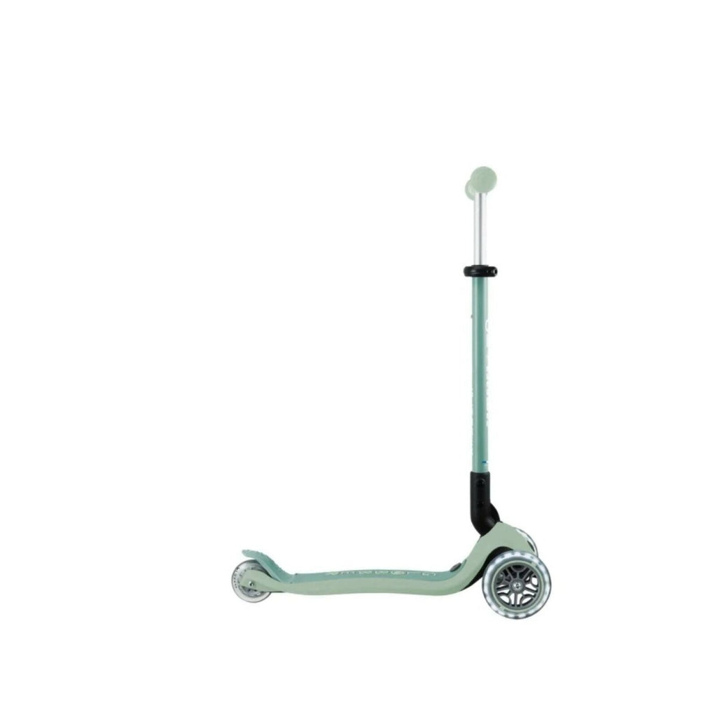 Globber Go Up Active Lights Eco Scooter - Pistachio