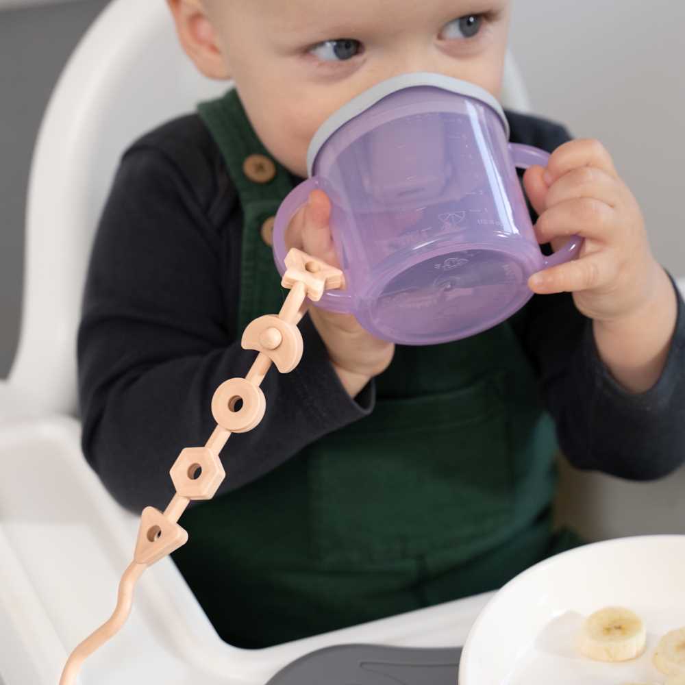 Squiggle Strap® Antimicrobial LFGB Silicone Toy Straps (2pcs)